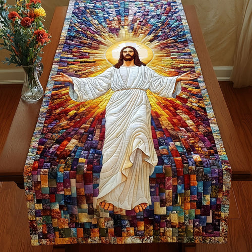 Radiant Ascension Quilted Table Runner NCU0NT5157