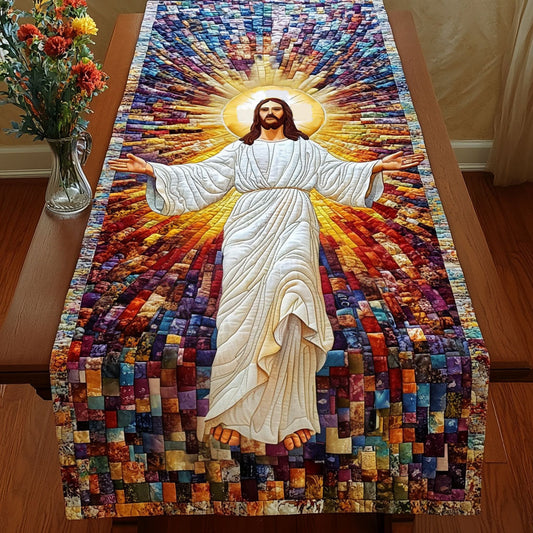 Radiant Ascension Quilted Table Runner NCU0NT5157