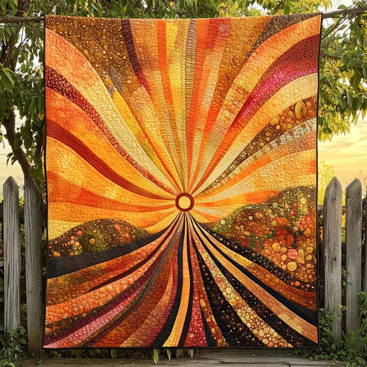 Radiant Dawn Quilted Blanket NCU0XD107