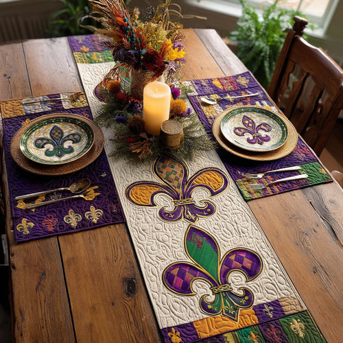 Radiant Fleur Quilted Table Runner NCU0PT10983
