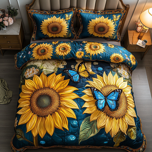 Radiant Flight 3-Piece Quilted Bedding Set NCU0DK5089