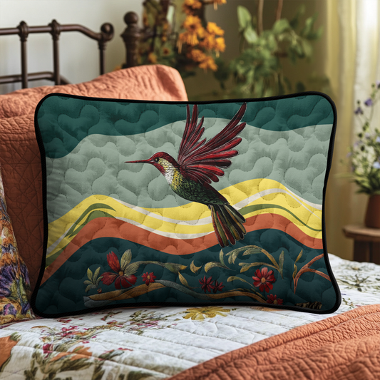 Radiant Flight Quilted Bedding Pillow Case NCU0DK5696