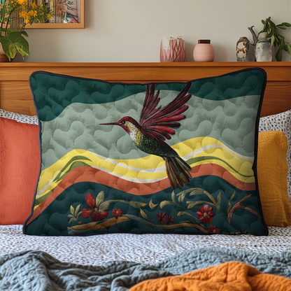 Radiant Flight Quilted Bedding Pillow Case NCU0DK5696