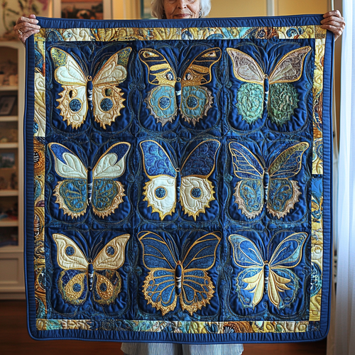 Radiant Flight Quilted Blanket NCU0VL1096