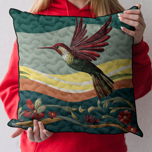 Radiant Flight Quilted Pillow Case NCU0DK5695