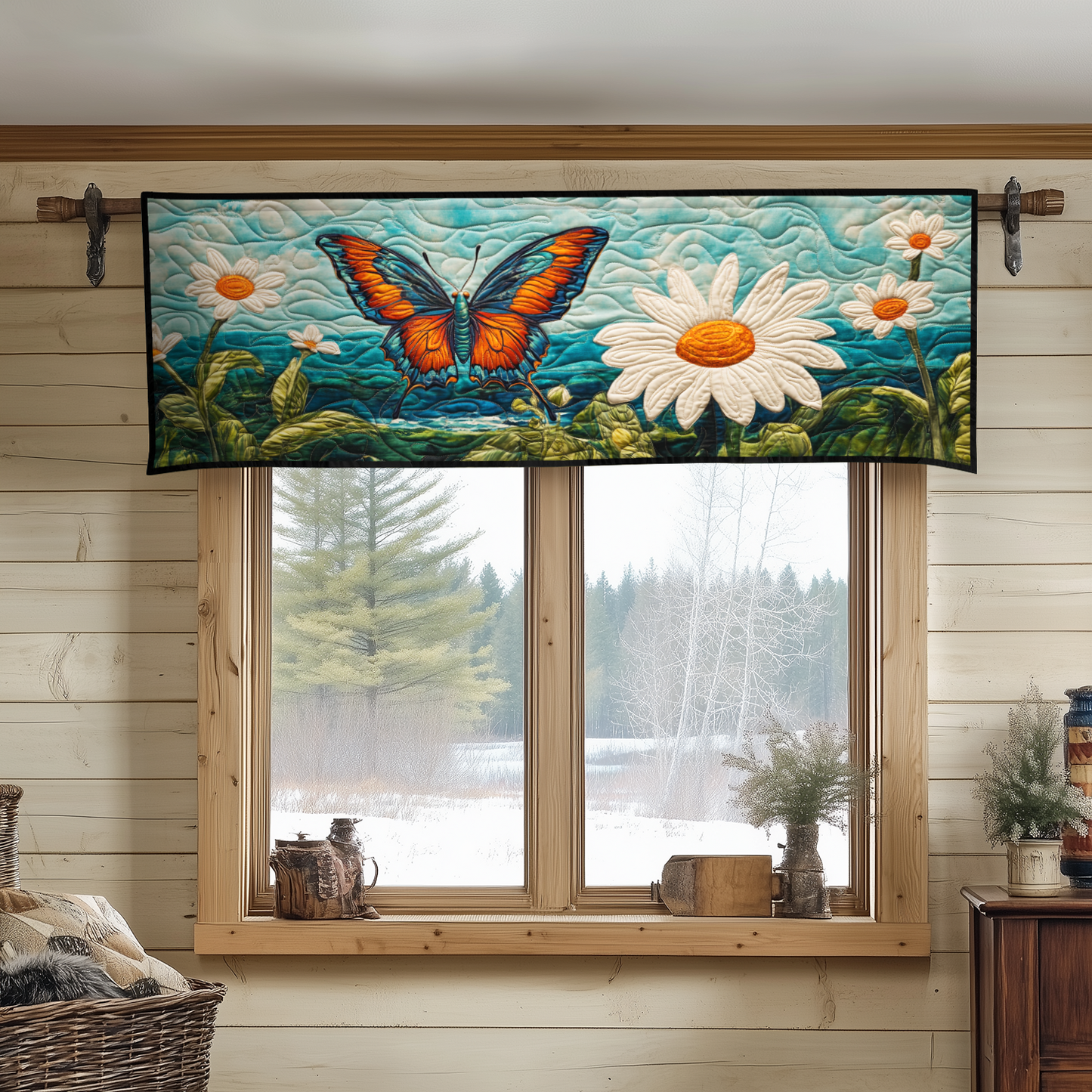 Radiant Flight Quilted Valance NCU0DK5039