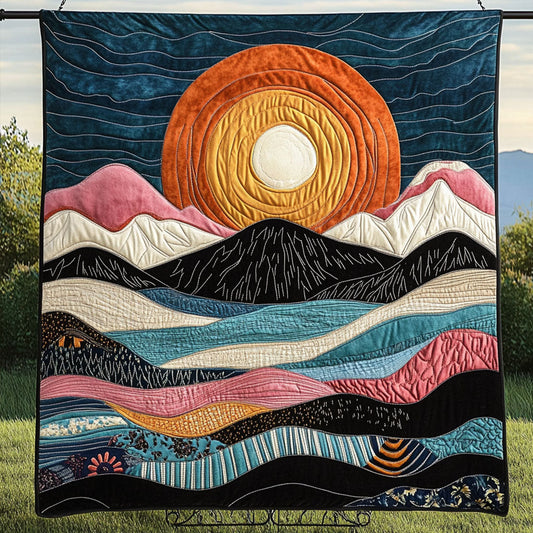 Radiant Horizon Quilted Blanket NCU0NT4240