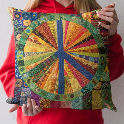 Radiant Peace Quilted Pillow Case NCU0PT443