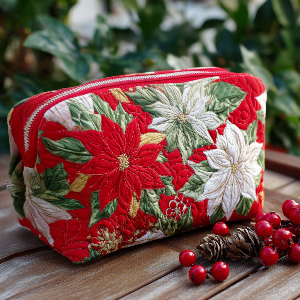 Radiant Petal Quilted Makeup Bag NCU0PT9273