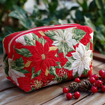 Radiant Petal Quilted Makeup Bag NCU0PT9273