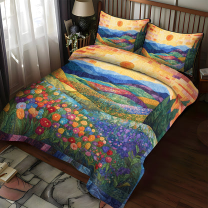 Sunshine 3-Piece Quilted Bedding Set NCU0VT94