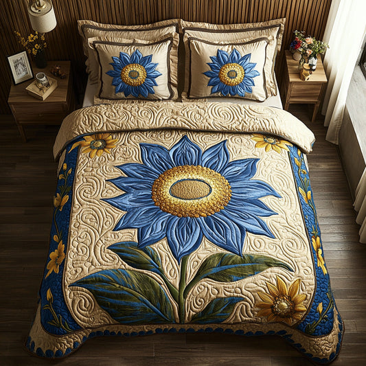 Radiant Rise 3-Piece Quilted Bedding Set NCU0DV6693