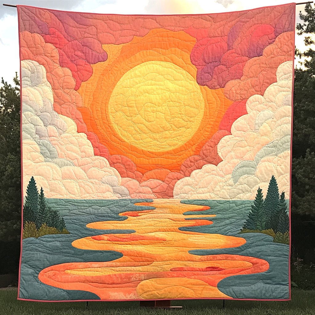 Radiant Skies Quilted Blanket NCU0VL708