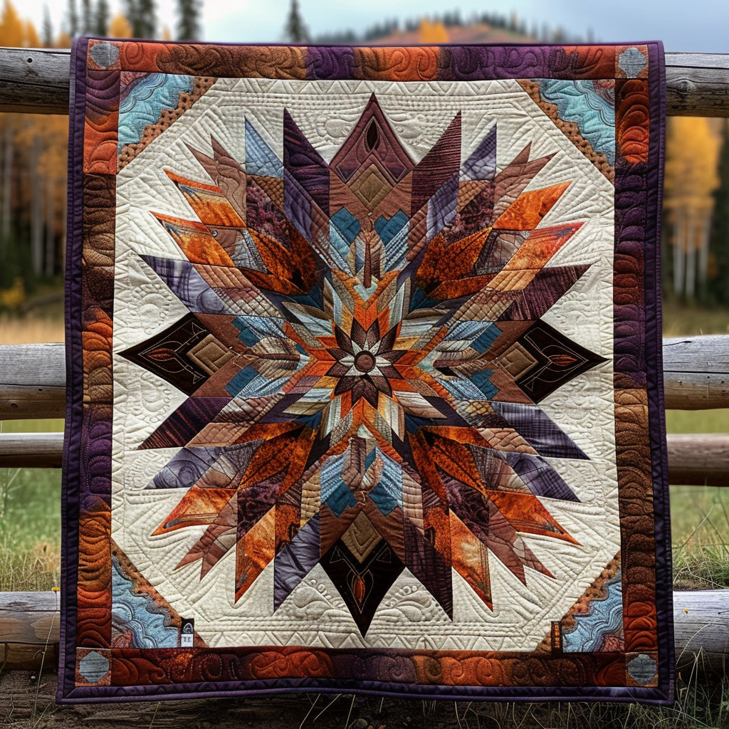 Radiant Starburst Quilted Blanket NCU0DV6309