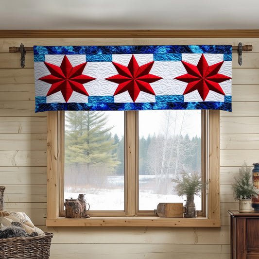 Radiant Stars Quilted Valance NCU0NT6660