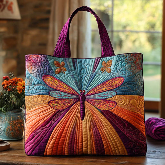 Radiant Sunrise Quilted Tote Bag NCU0XD1703