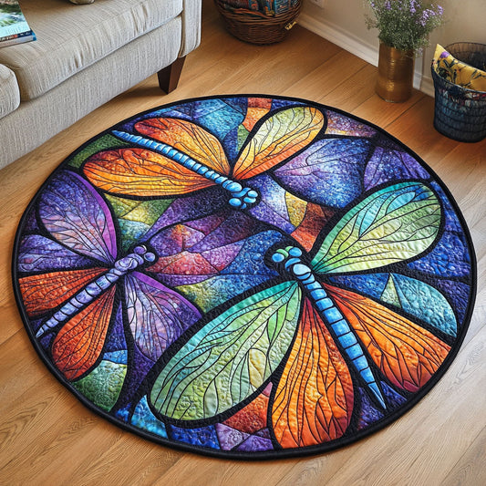 Radiant Trio Quilted Round Mat NCU0NT5052