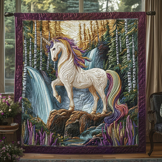 Radiant Unicorn Quilted Blanket NCU0DV6507