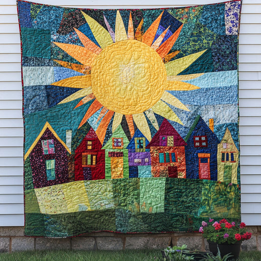 Radiant Village Quilted Blanket NCU0NT7129