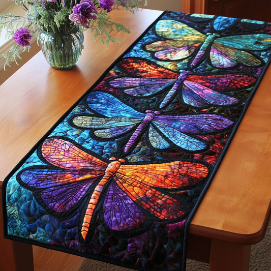 Rainbow Elegance Quilted Table Runner NCU0NT5001
