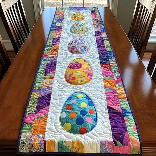 Rainbow Nest Quilted Table Runner NCU0DK5667