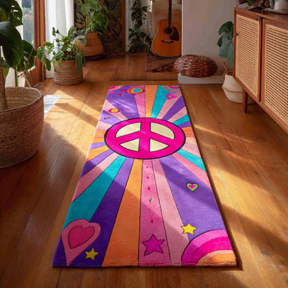 Rainbow Peace Runner Carpet NCU0XD1510