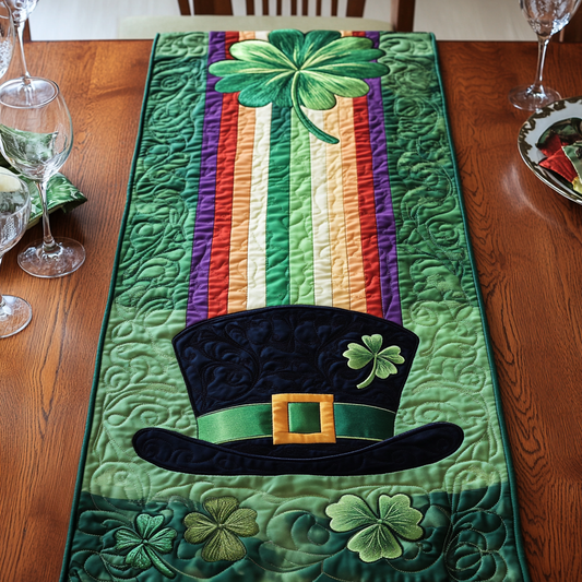 Rainbow Radiance Quilted Table Runner NCU0VH2568
