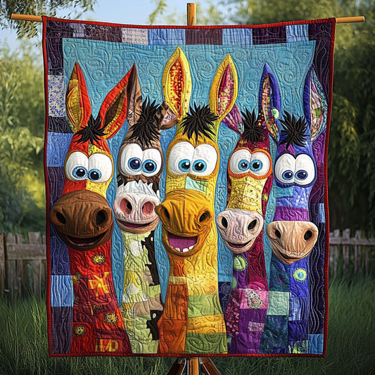 Rainbow Rascals Quilted Blanket NCU0PT6807
