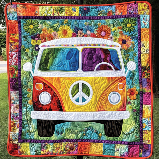Rainbow Ride Quilted Blanket NCU0NT3917