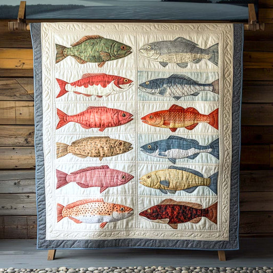 Rainbow Shoal Quilted Blanket NCU0XD274
