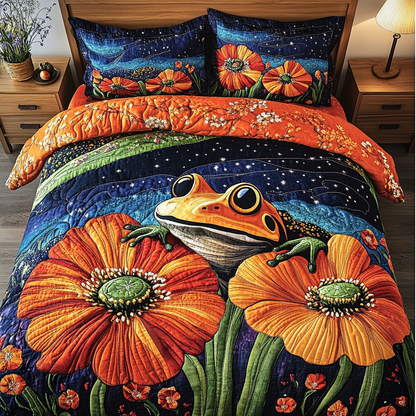 Rainforest Jumper 3-Piece Quilted Bedding Set NCU0DK4794