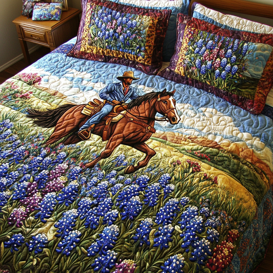 Ranch Life Quilted Bedding Set NCU0DK6851