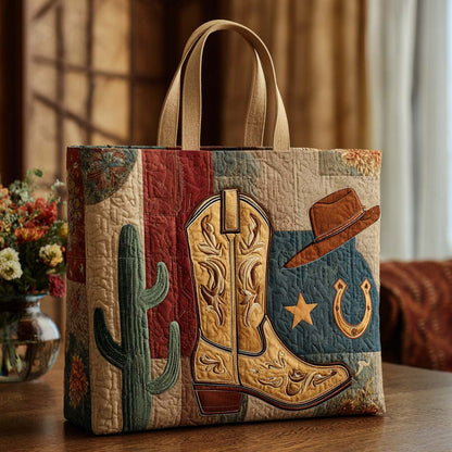 Ranch Life Quilted Tote Bag NCU0NT9577