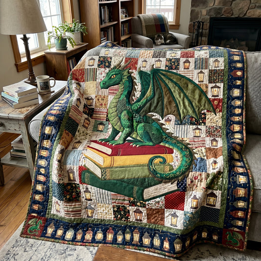 Reading Dragon Quilted Blanket NCU0DV9731