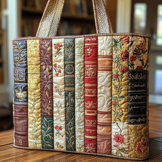 Reading Nook Quilted Tote Bag NCU0PT8144