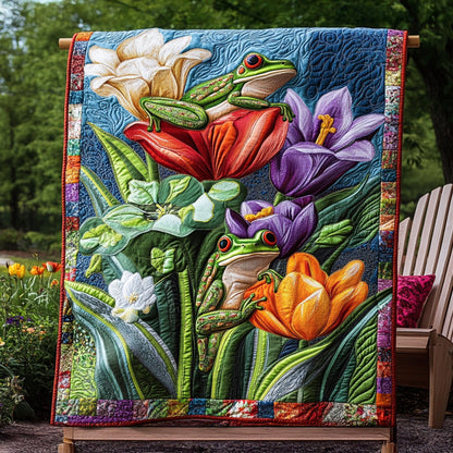 Red-Eyed Retreat Quilted Blanket NCU0PT4672