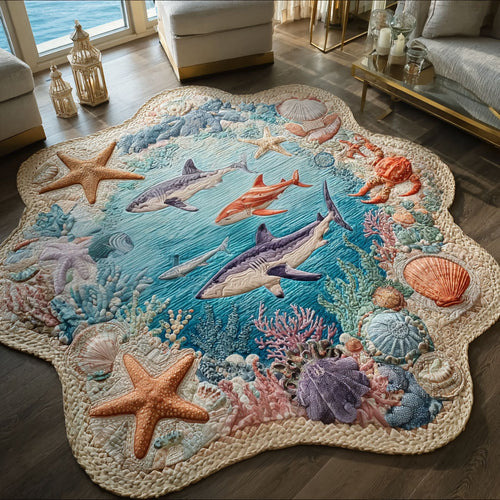Reef Guardians Custom Shape Area Rug NCU0PT11968