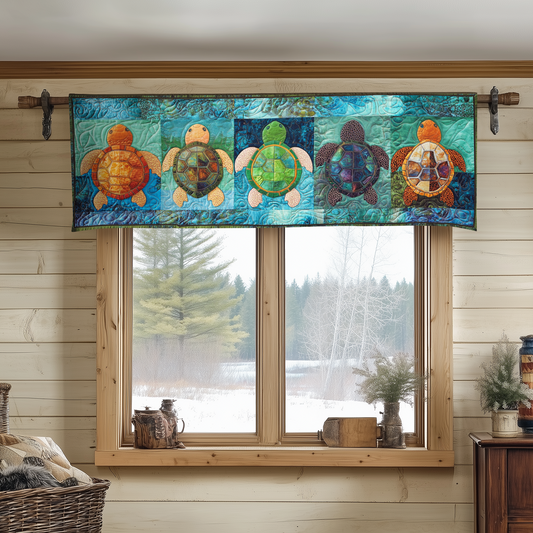 Reef Harmony Quilted Valance NCU0VH3215