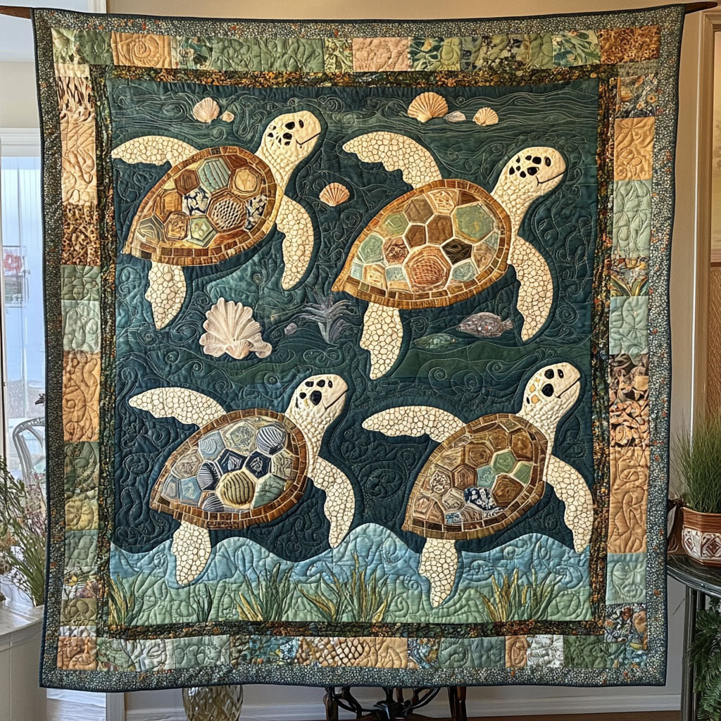 Reef Rider Quilted Blanket NCU0PT2790 – Vantique