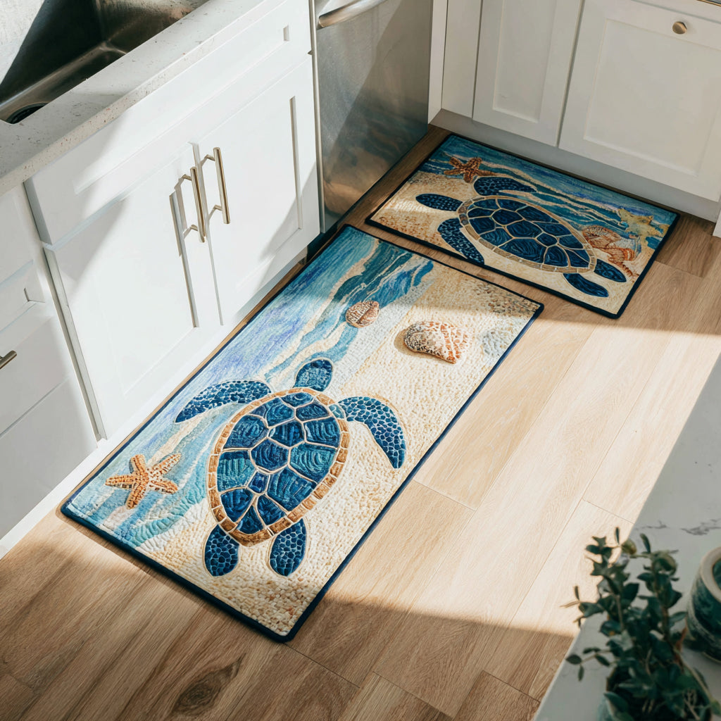 Reef Wanderer Kitchen Area Rug NCU0DV8228