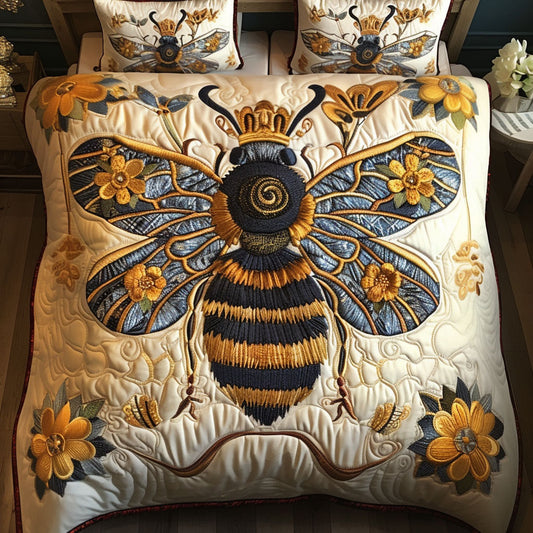 Regal Buzz 3-Piece Quilted Bedding Set NCU0NT4600