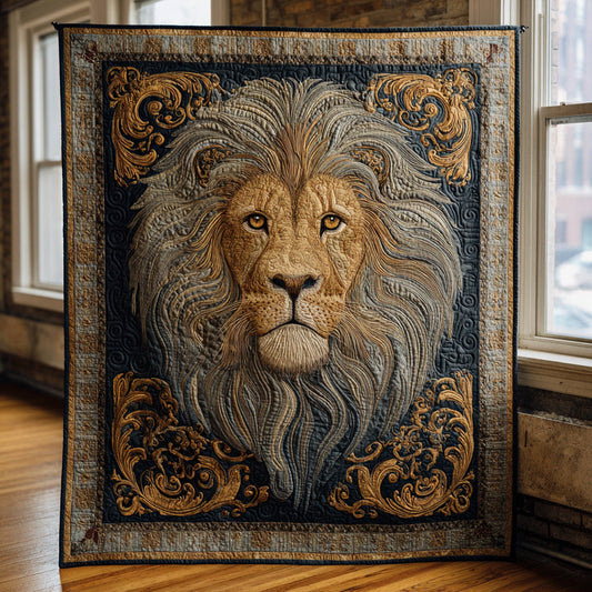 Regal Lion Quilted Blanket NCU0HH141