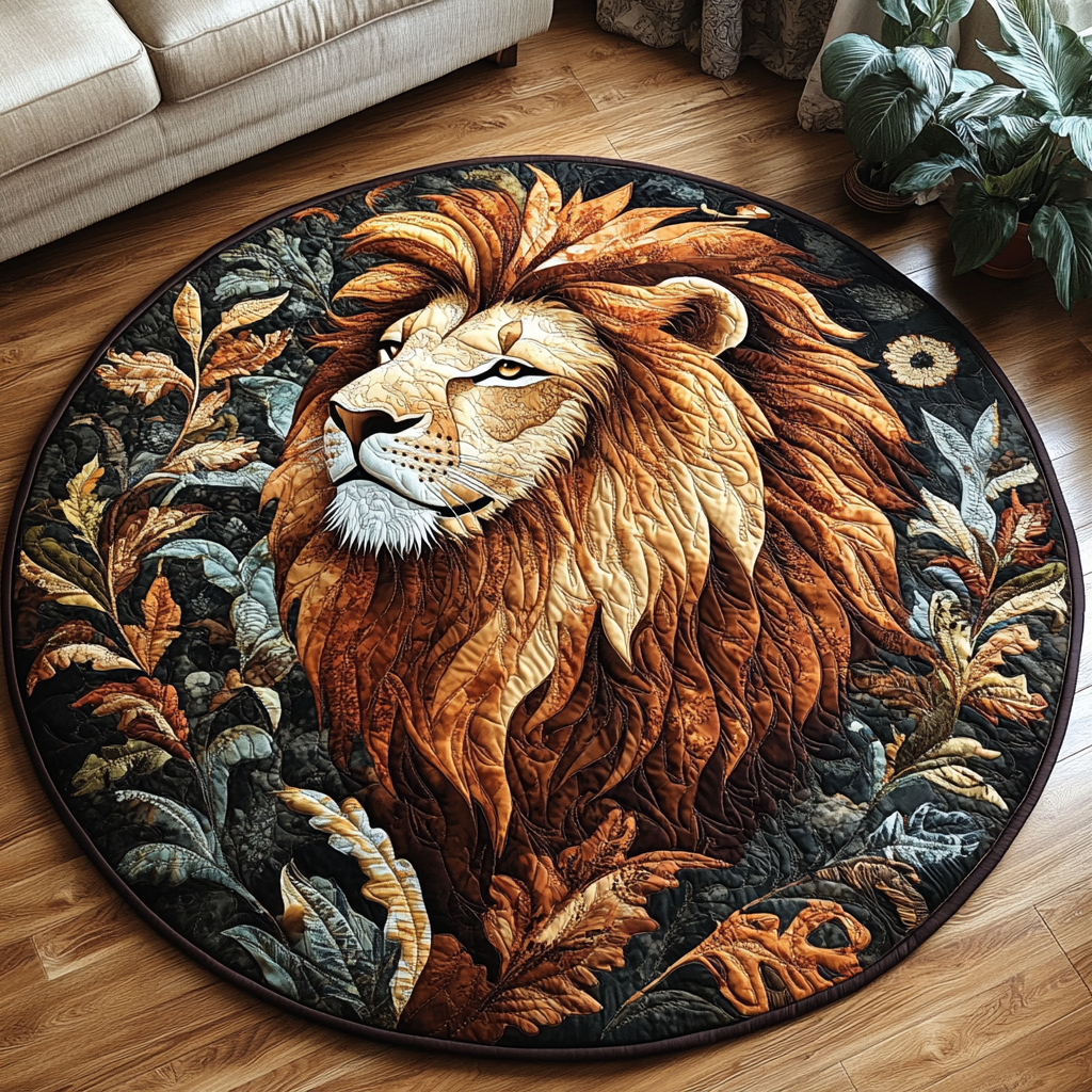 Regal Pride Quilted Round Mat NCU0DV3702