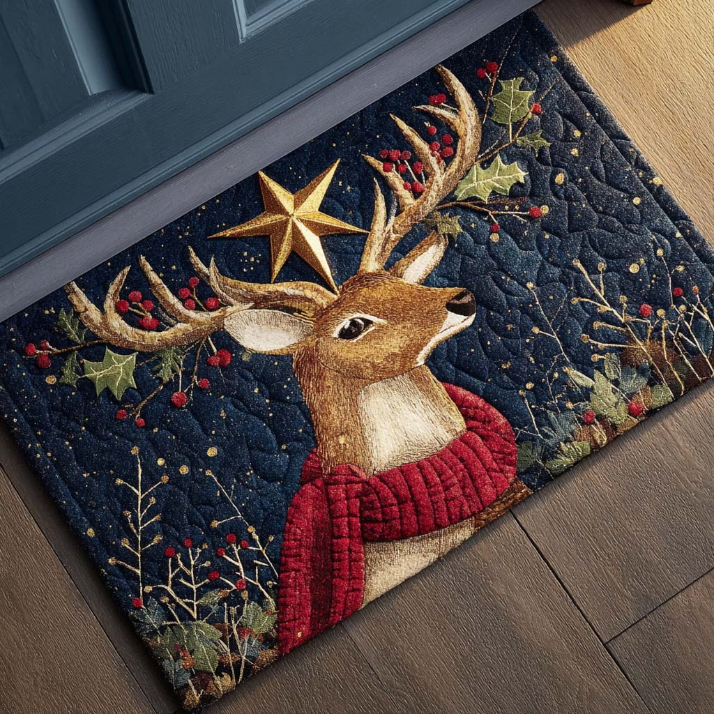 Regal Reindeer Doormat NCU0NT10778