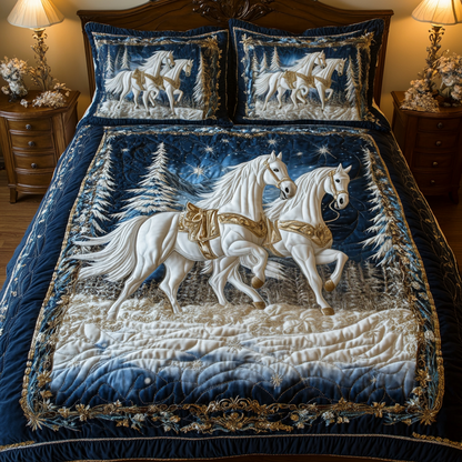 Regal Ride 3-Piece Quilted Bedding Set NCU0VH886