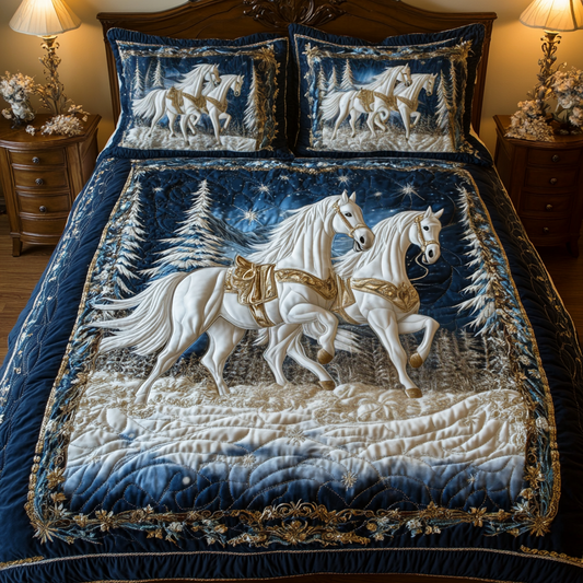 Regal Ride 3-Piece Quilted Bedding Set NCU0VH886