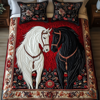 Regal Riders 3-Piece Quilted Bedding Set NCU0VH1955