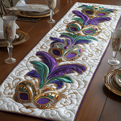 Regal Splendor Quilted Table Runner NCU0VH2607