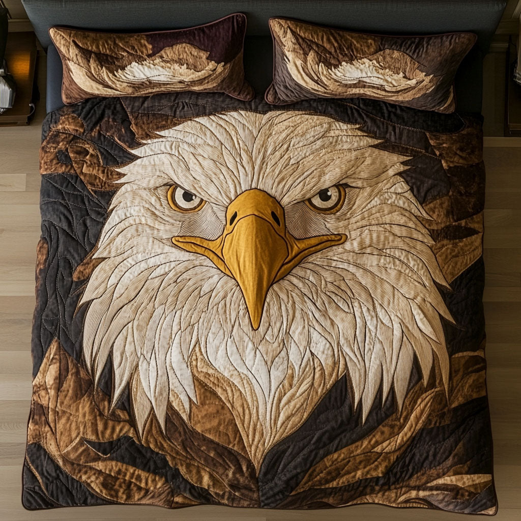 Regal Stare 3-Piece Quilted Bedding Set NCU0NT3779