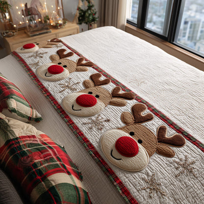 Reindeer Lane Quilted Bed Runner NCU0DV7617